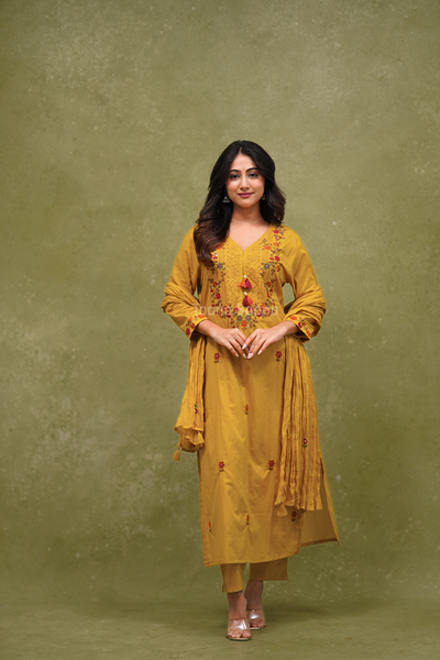 Dupatta Pant Set