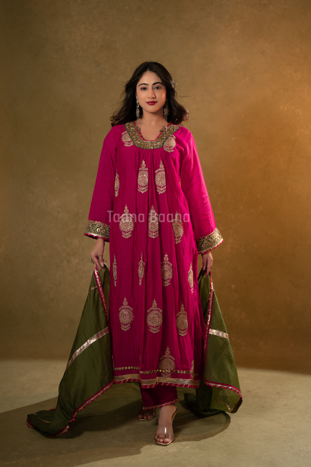 Dupatta Pant Set