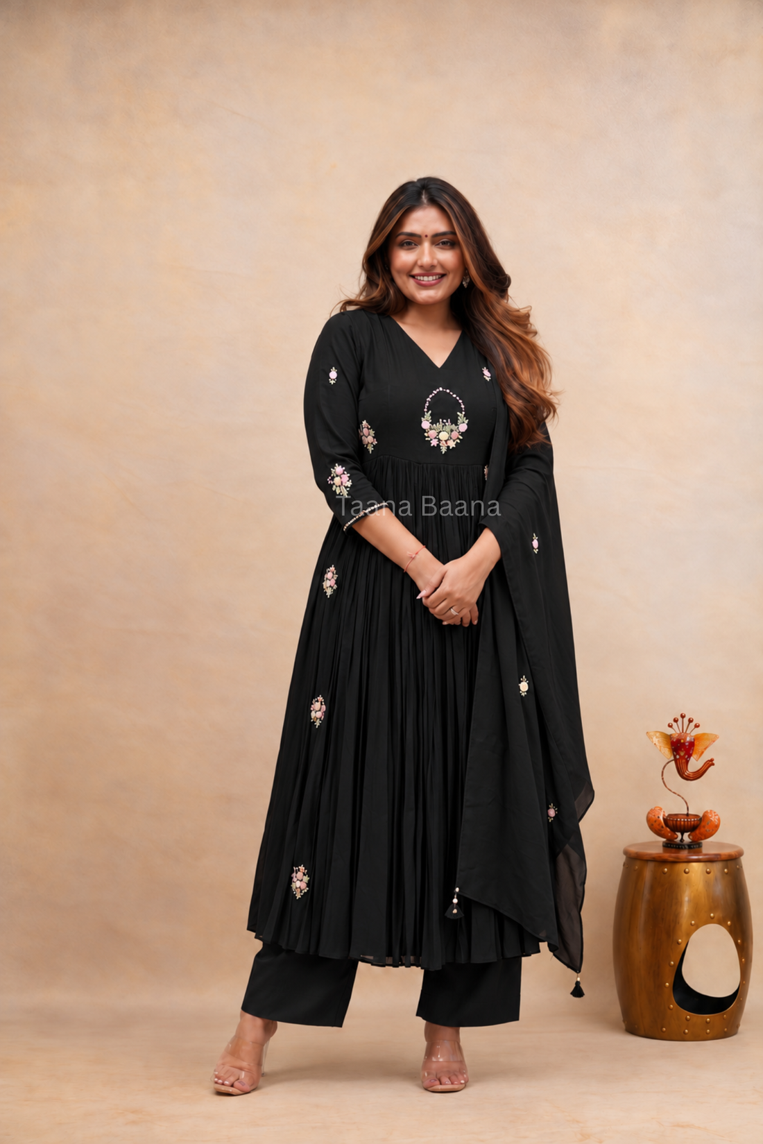 Anarkali Dupatta Set
