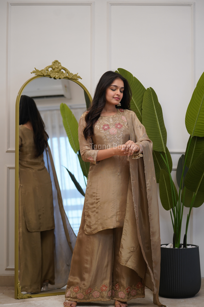 Dupatta Plazo Set