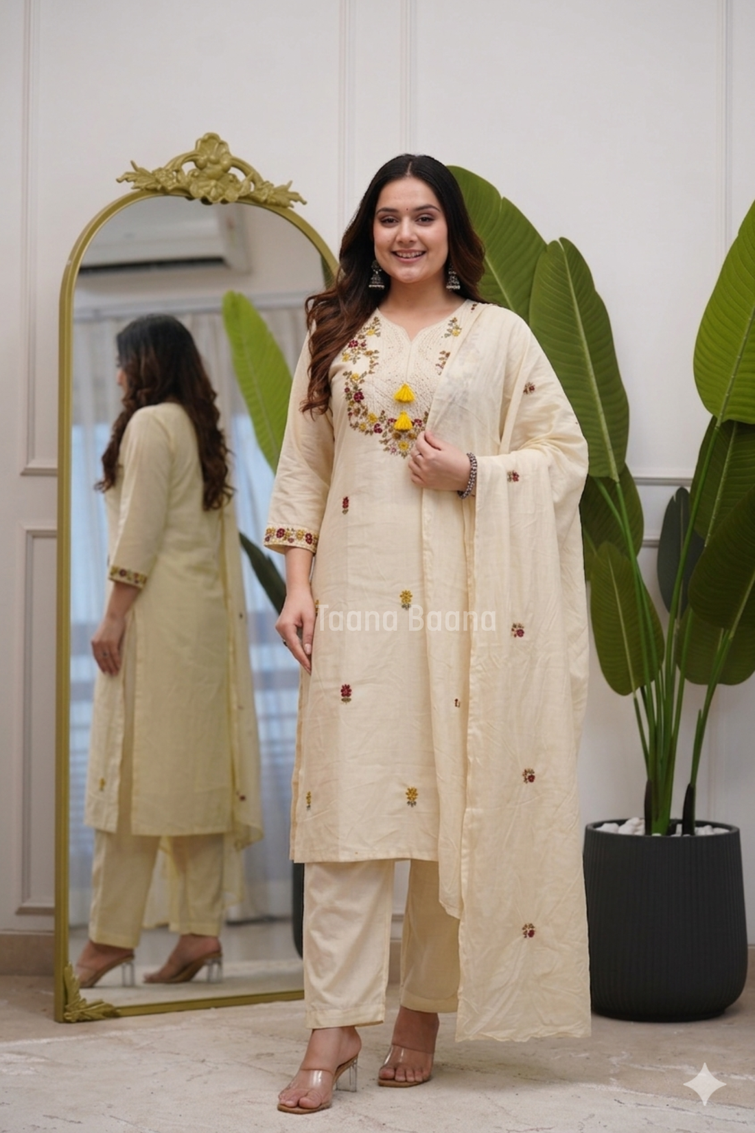 Dupatta Pant Set
