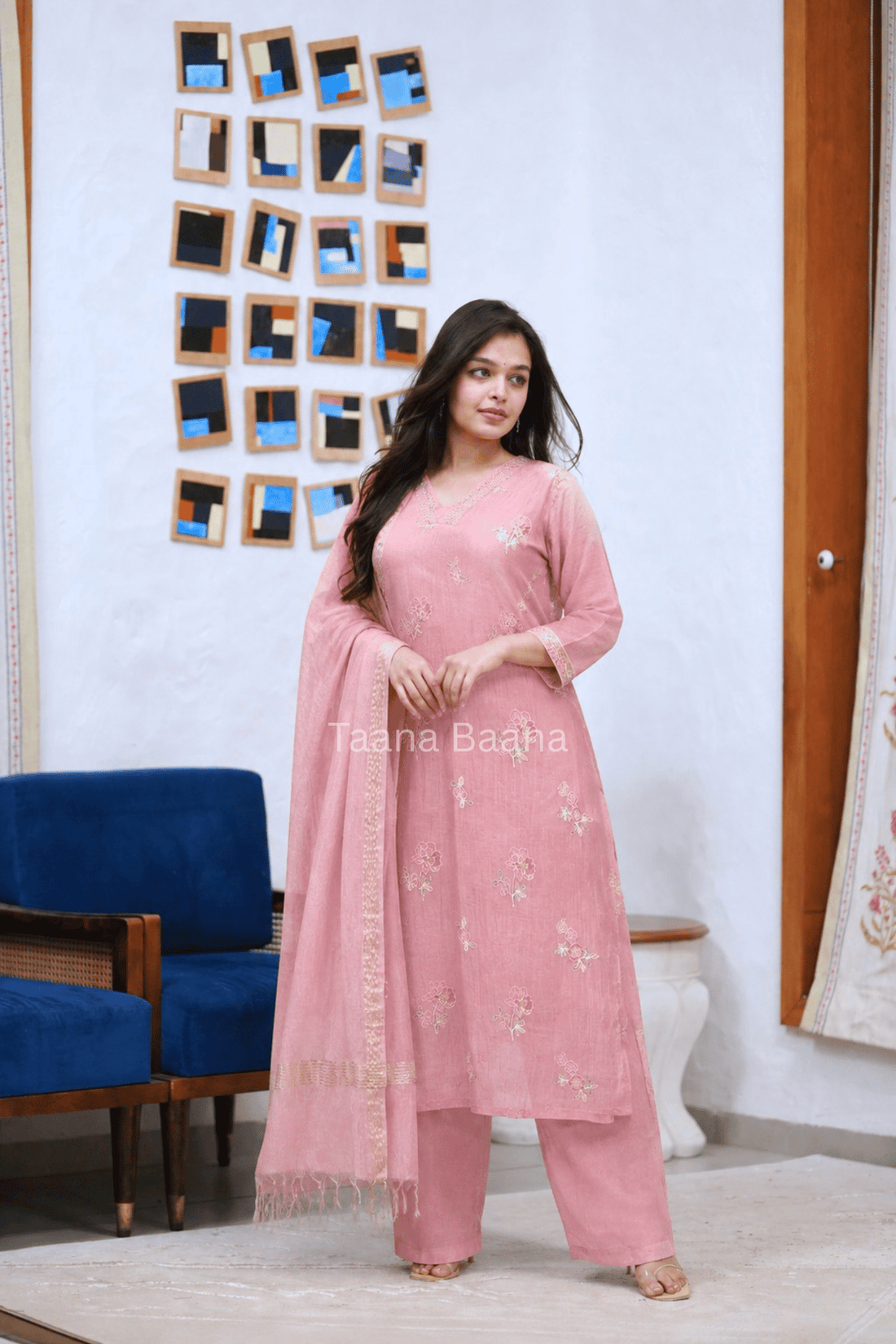 Dupatta Pant Set