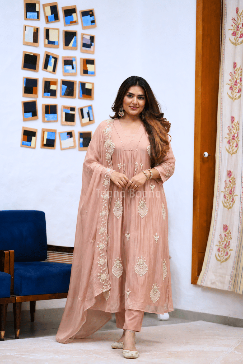 Dupatta Pant Set