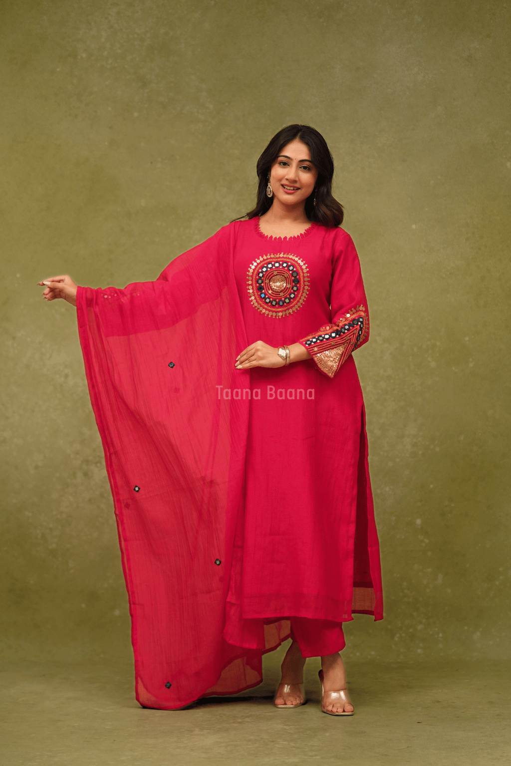 Dupatta Pant Set