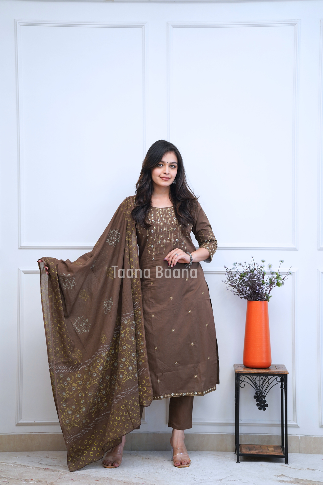 Dupatta Pant Set