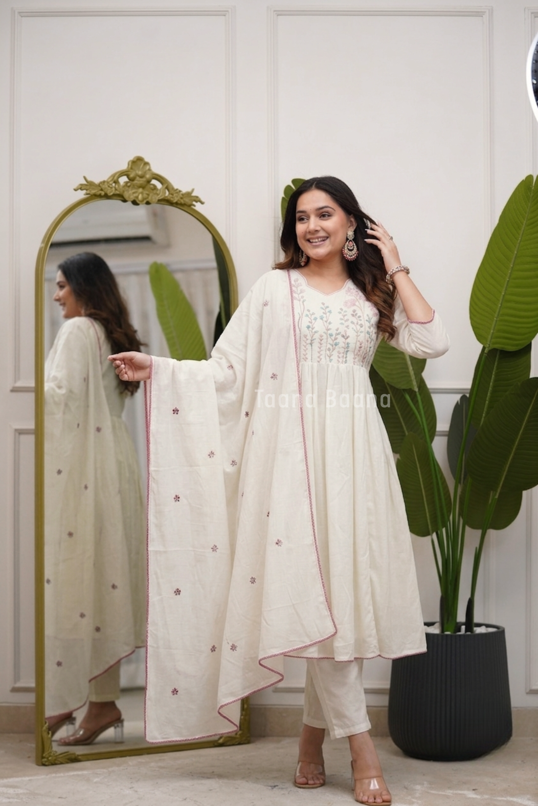 Anarkali Dupatta Set