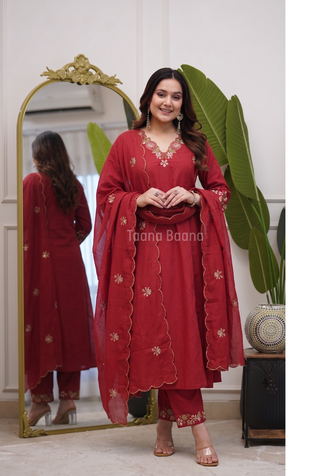 Dupatta Pant Set