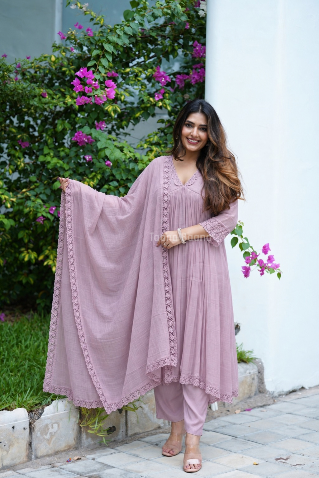 Dupatta Pant Set