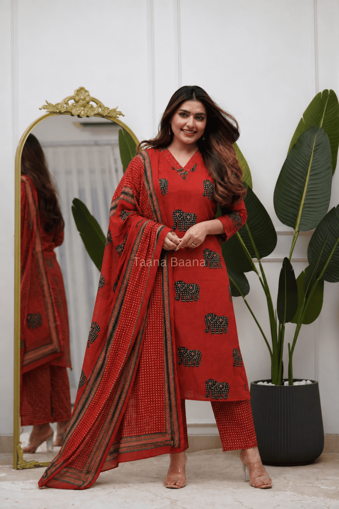 Dupatta Pant Set