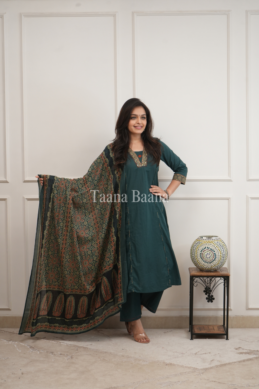 Dupatta Pant Set