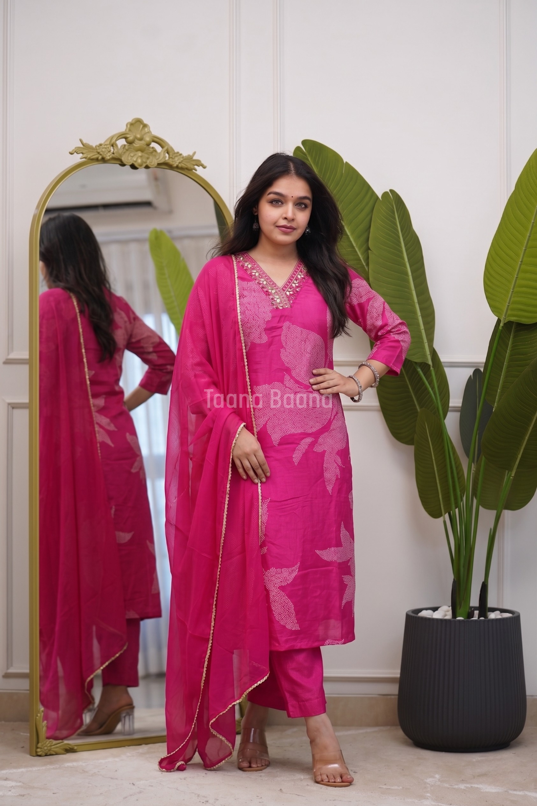 Dupatta Pant Set
