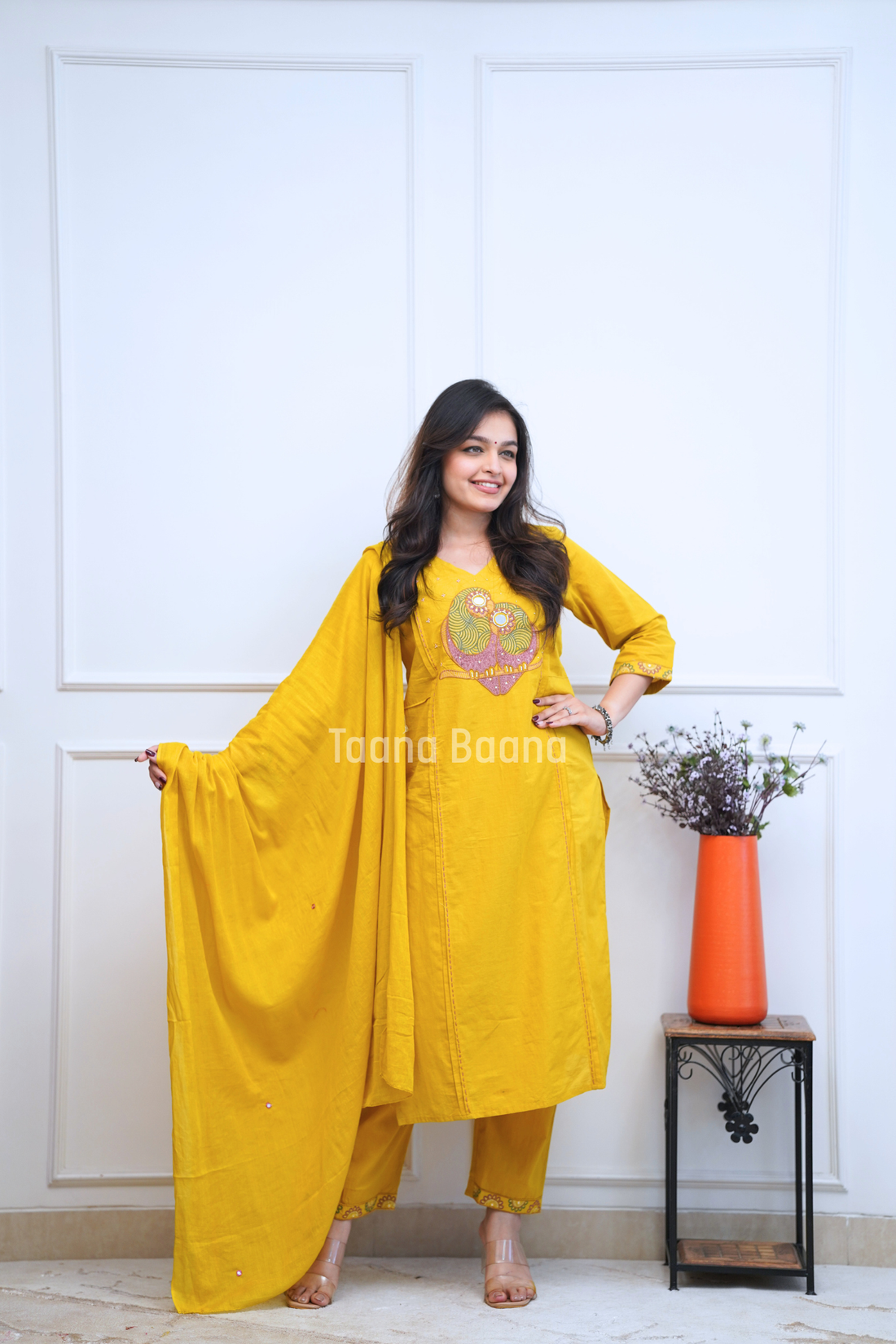 Dupatta Pant Set