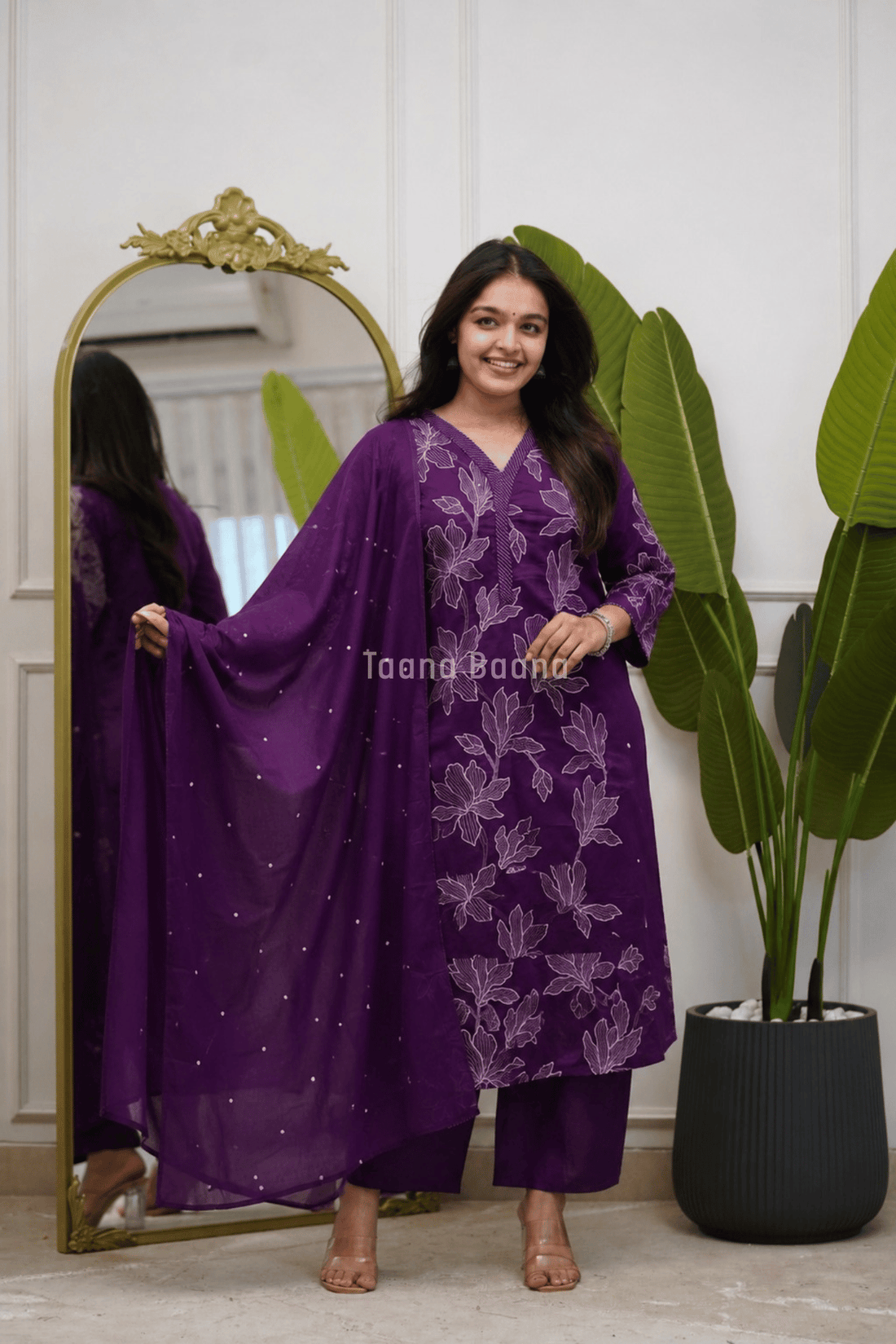 Dupatta Pant Set