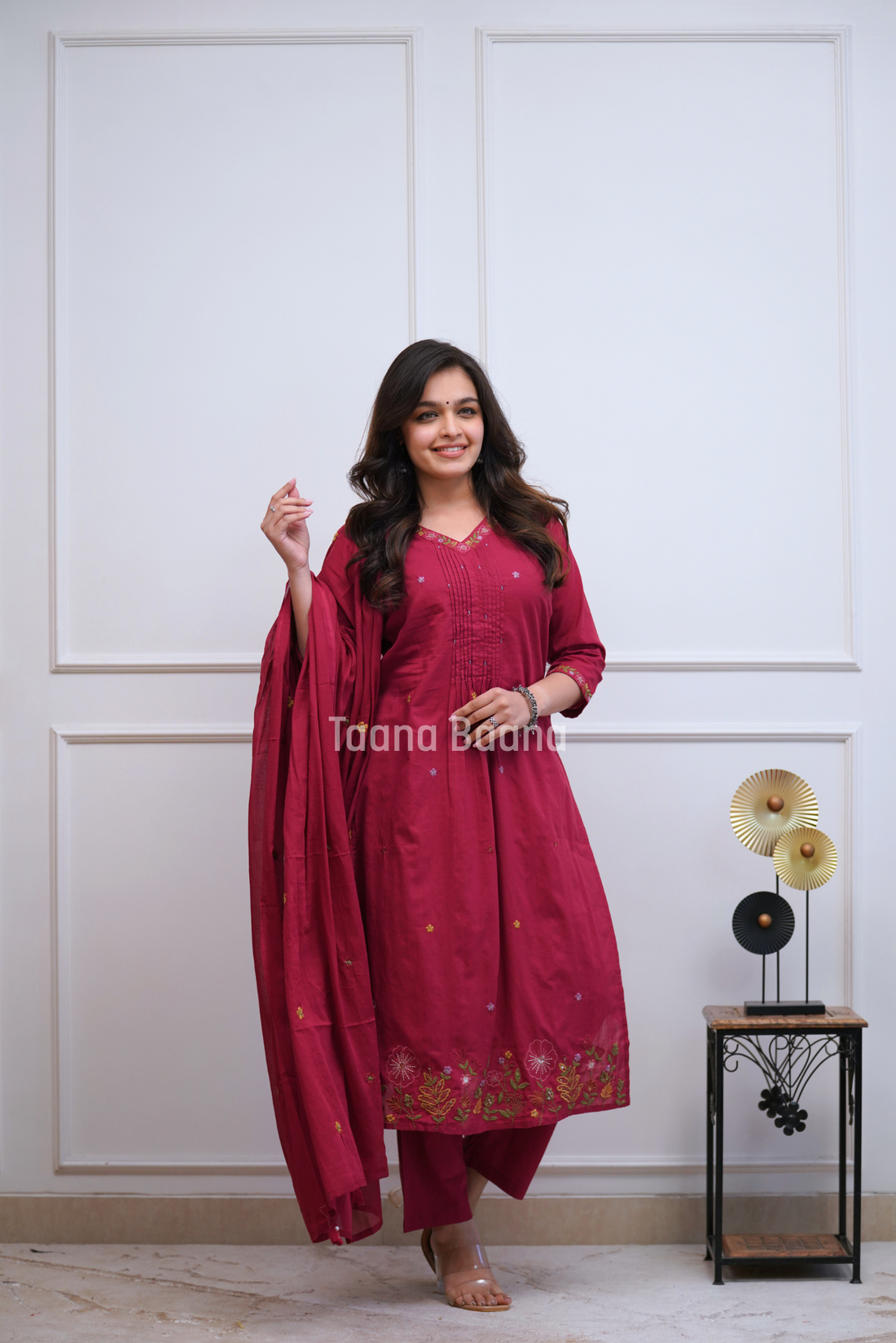Dupatta Pant Set
