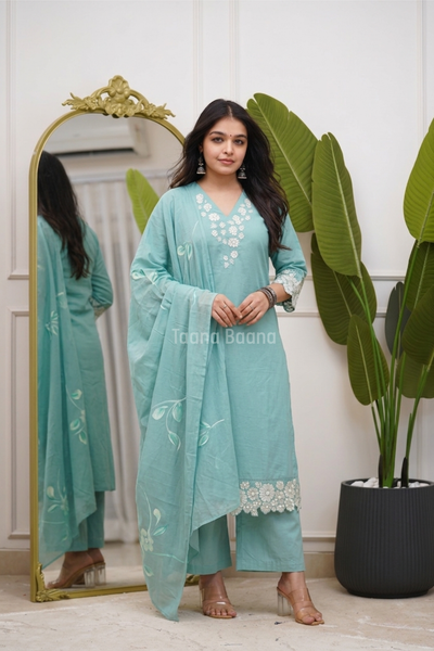 Dupatta Pant Set