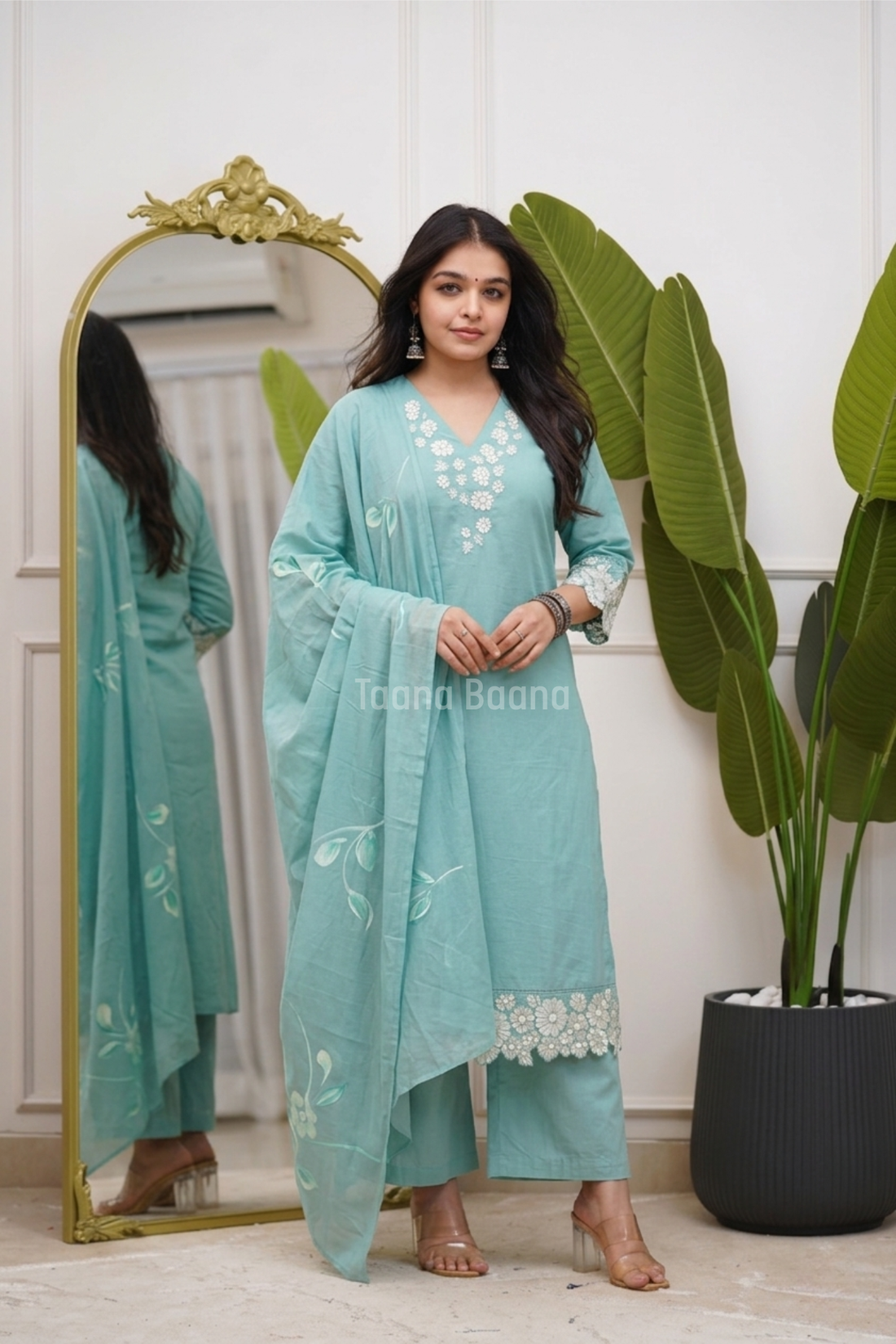 Dupatta Pant Set