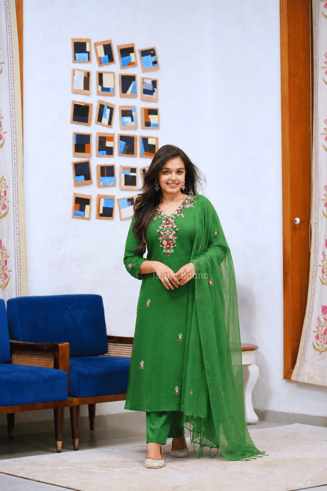 Dupatta Pant Set