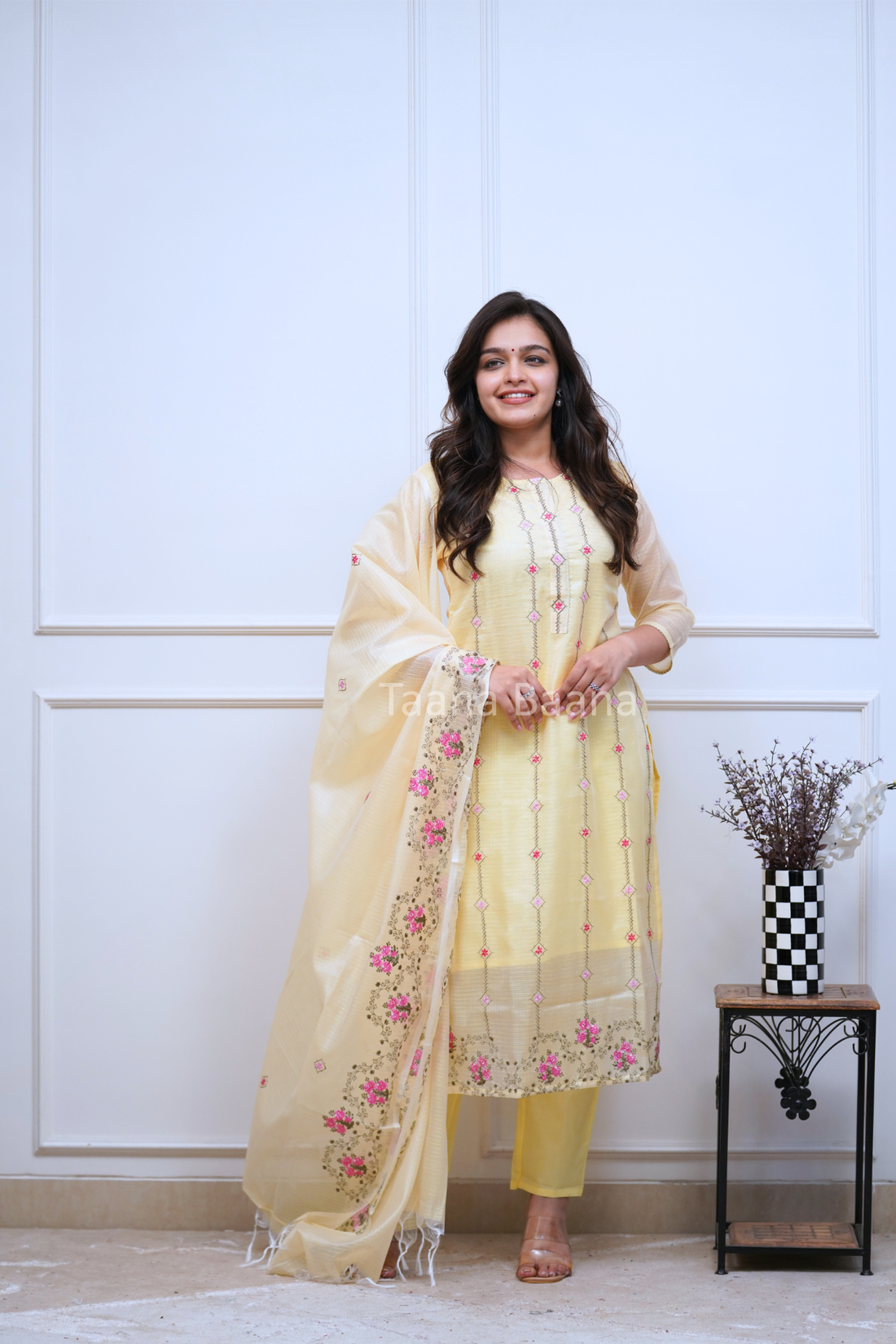 Dupatta Pant Set
