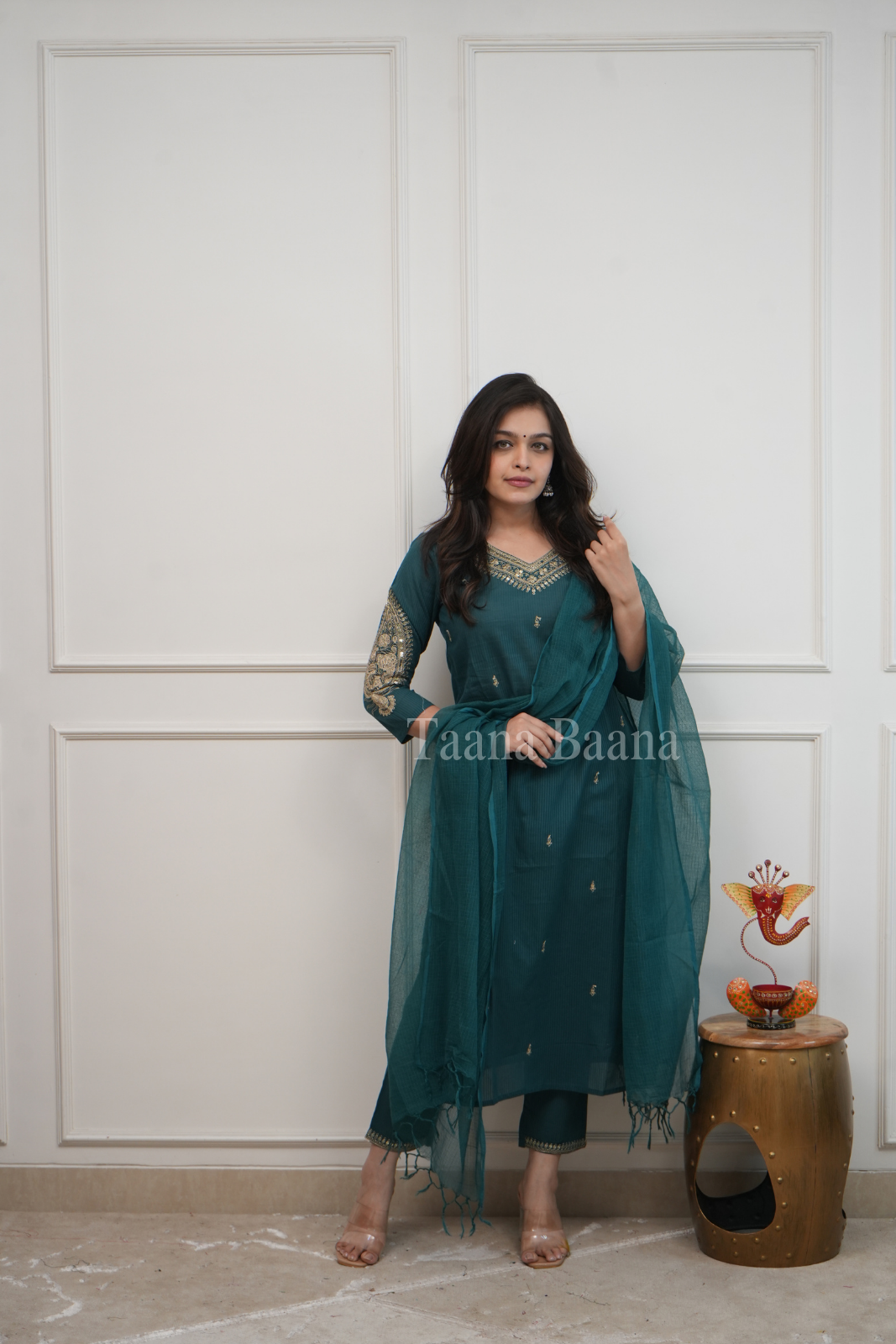 Dupatta Pant Set