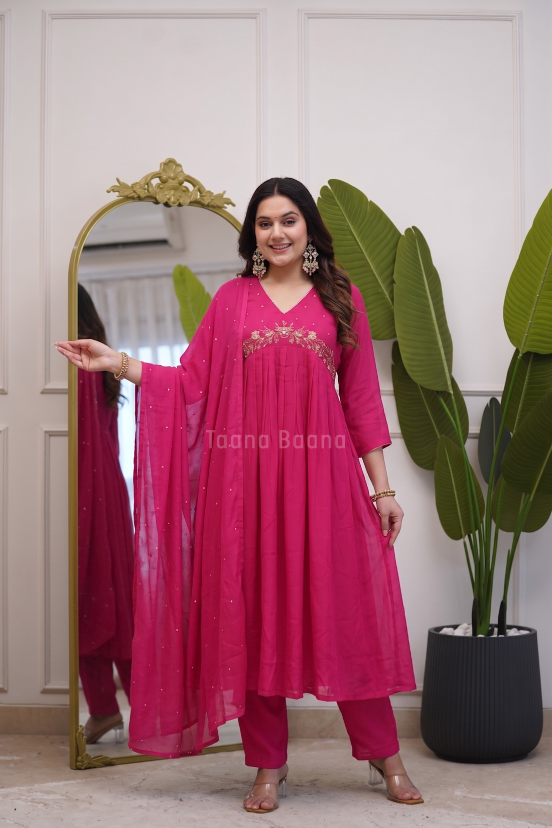 Dupatta Pant Set