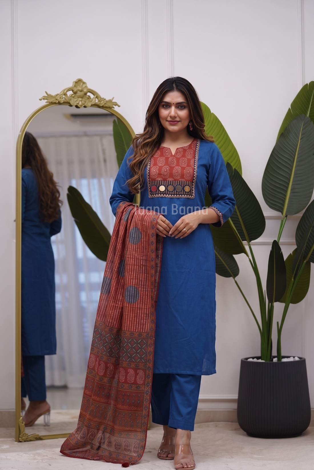 Dupatta Pant Set