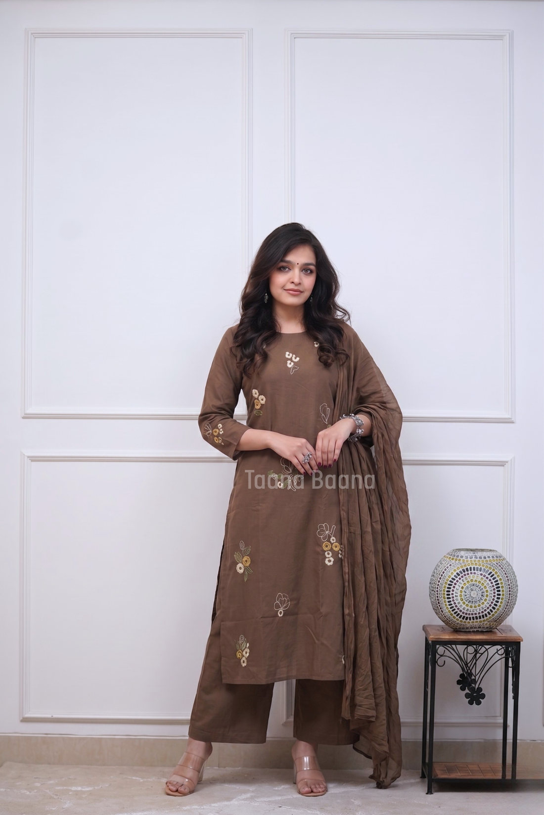 Dupatta Pant Set