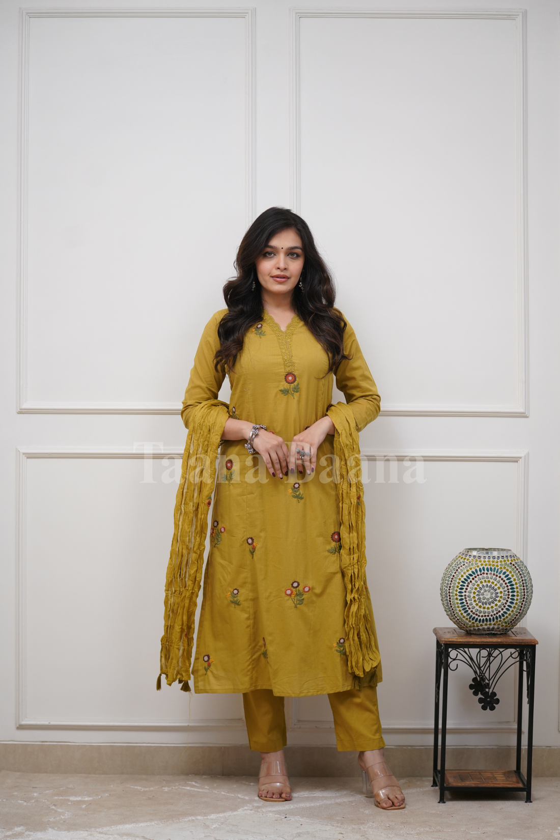 Dupatta Pant Set