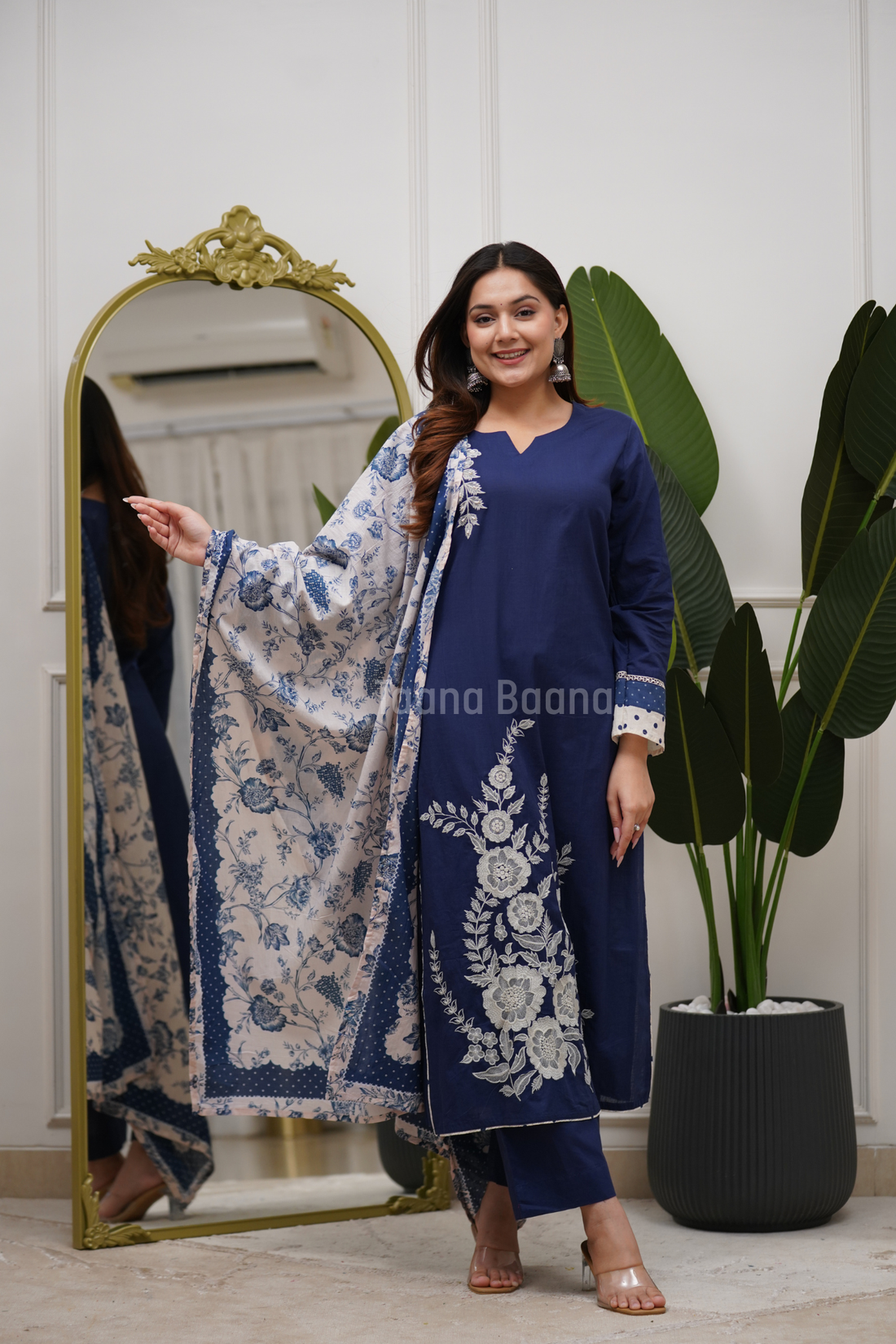 Dupatta Pant Set