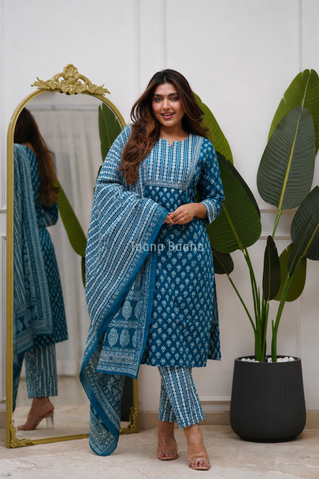 Dupatta Pant Set