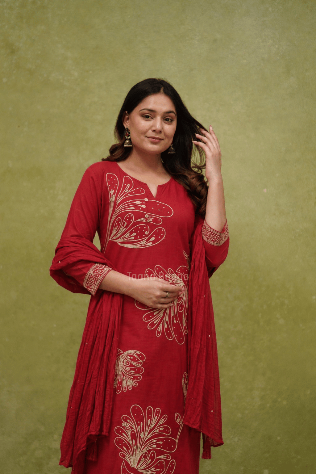Dupatta Pant Set