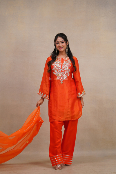 Dupatta Pant Set