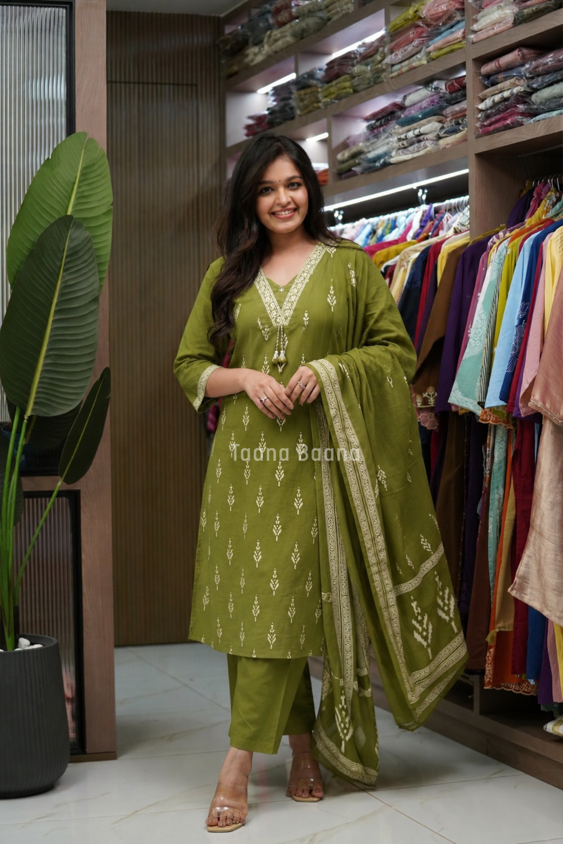 Dupatta Pant Set