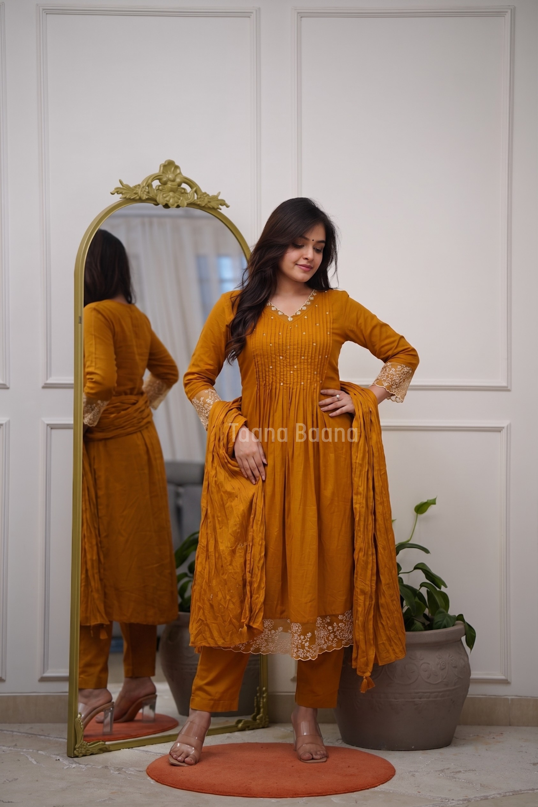 Dupatta Pant Set