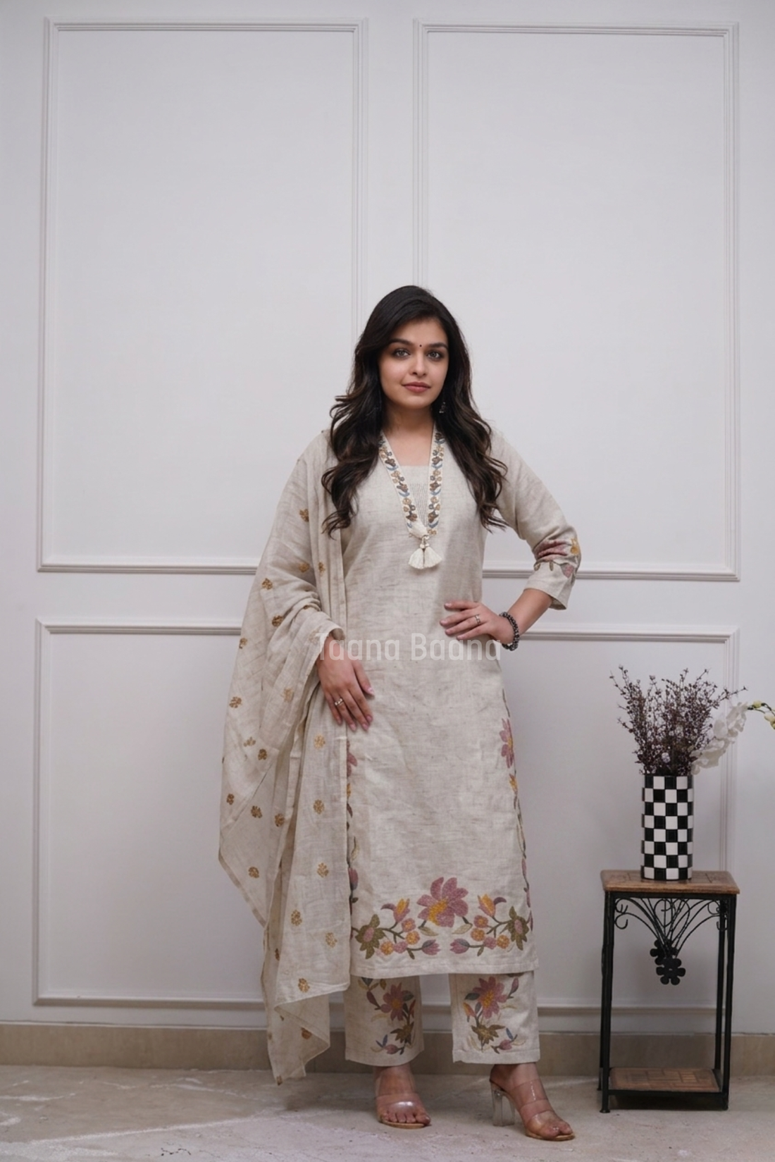 Dupatta Pant Set