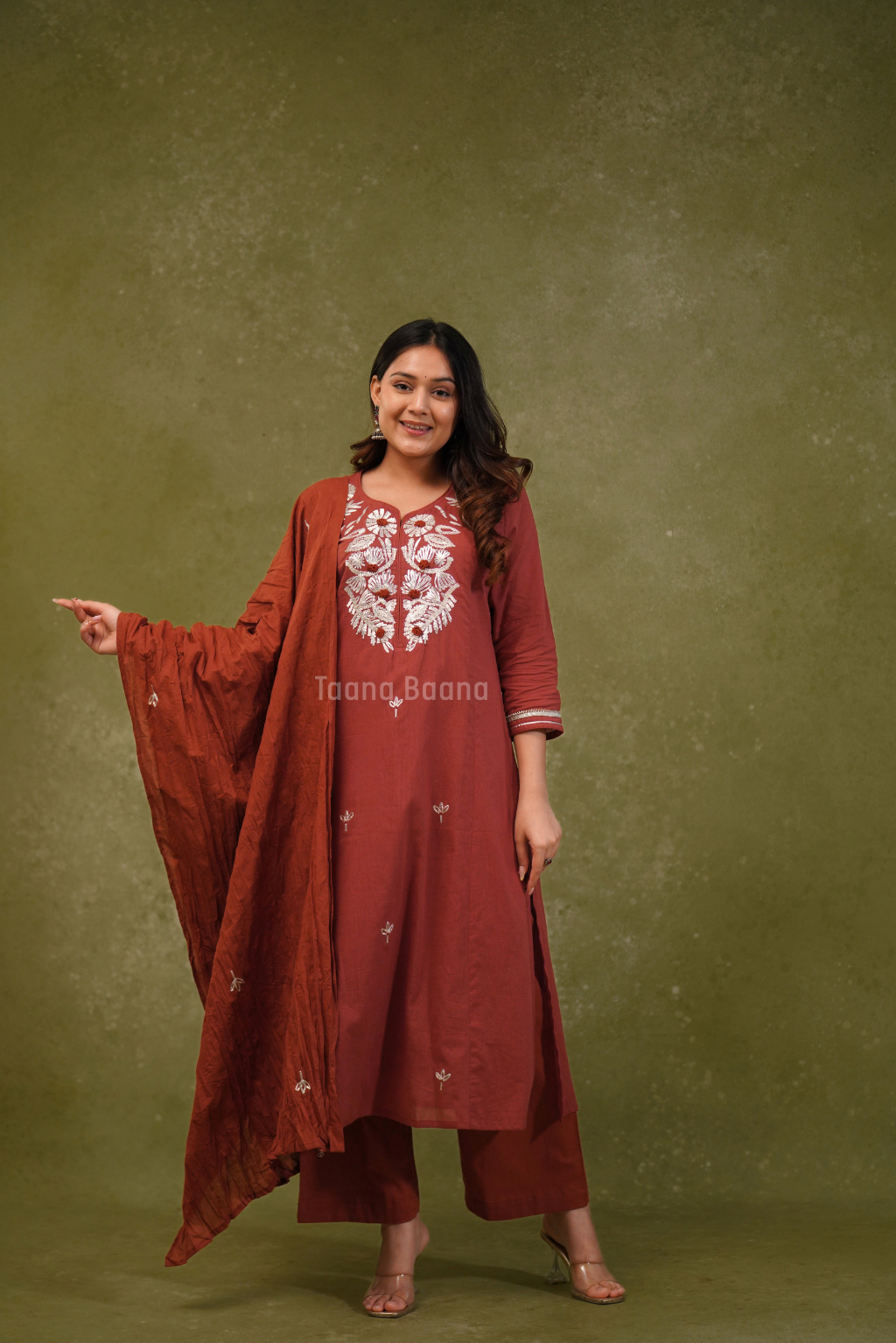 Dupatta Pant Set