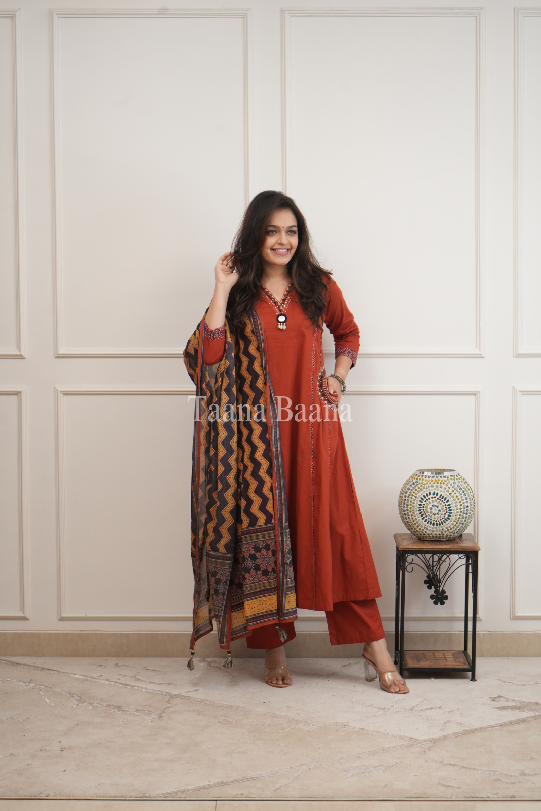 Dupatta Pant Set