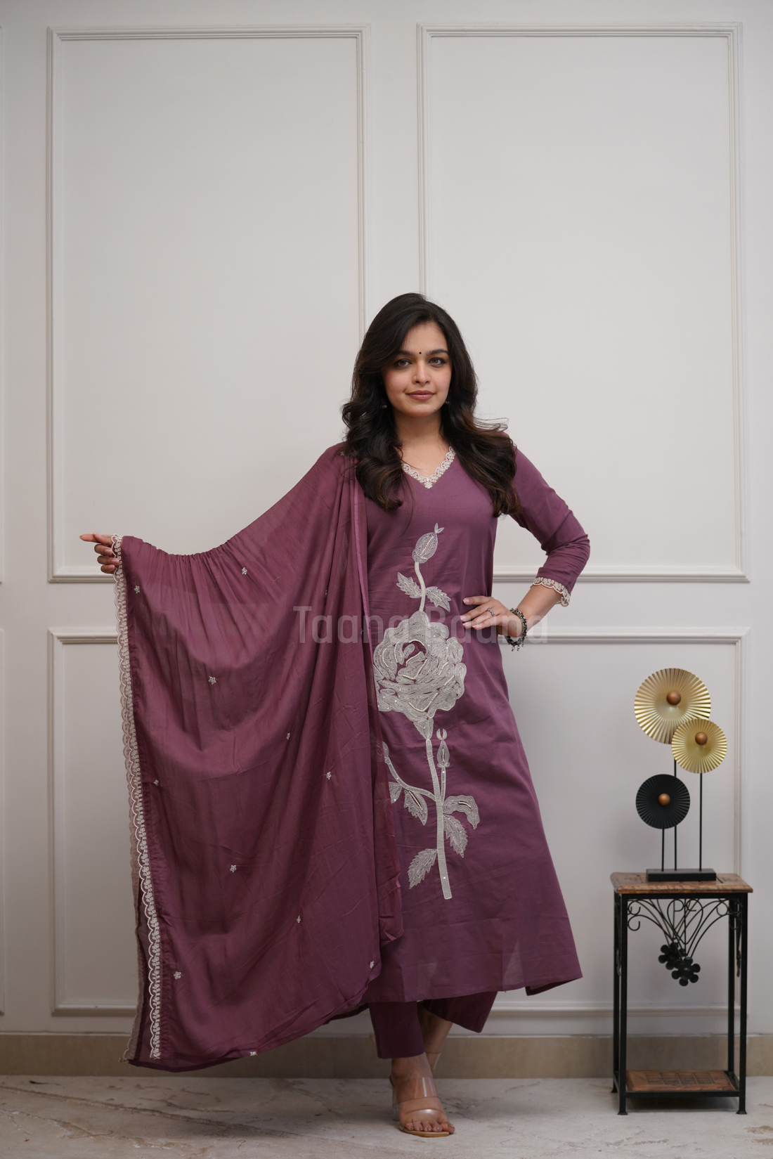 Dupatta Pant Set