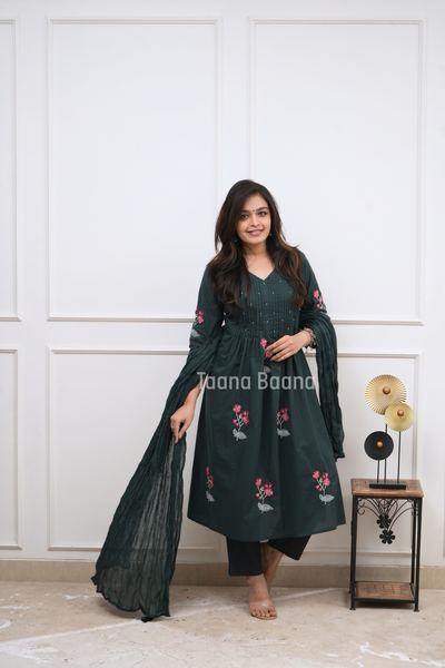 Dupatta Pant Set