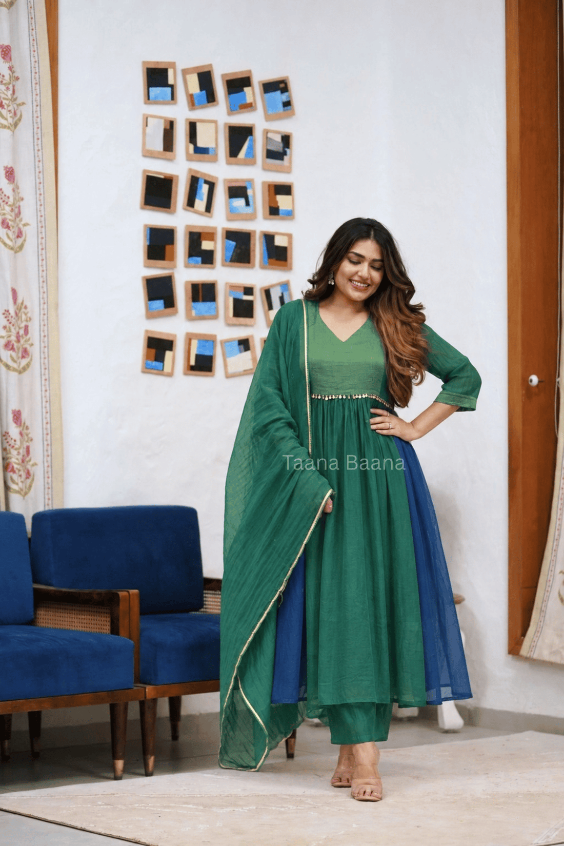 Dupatta Pant Set