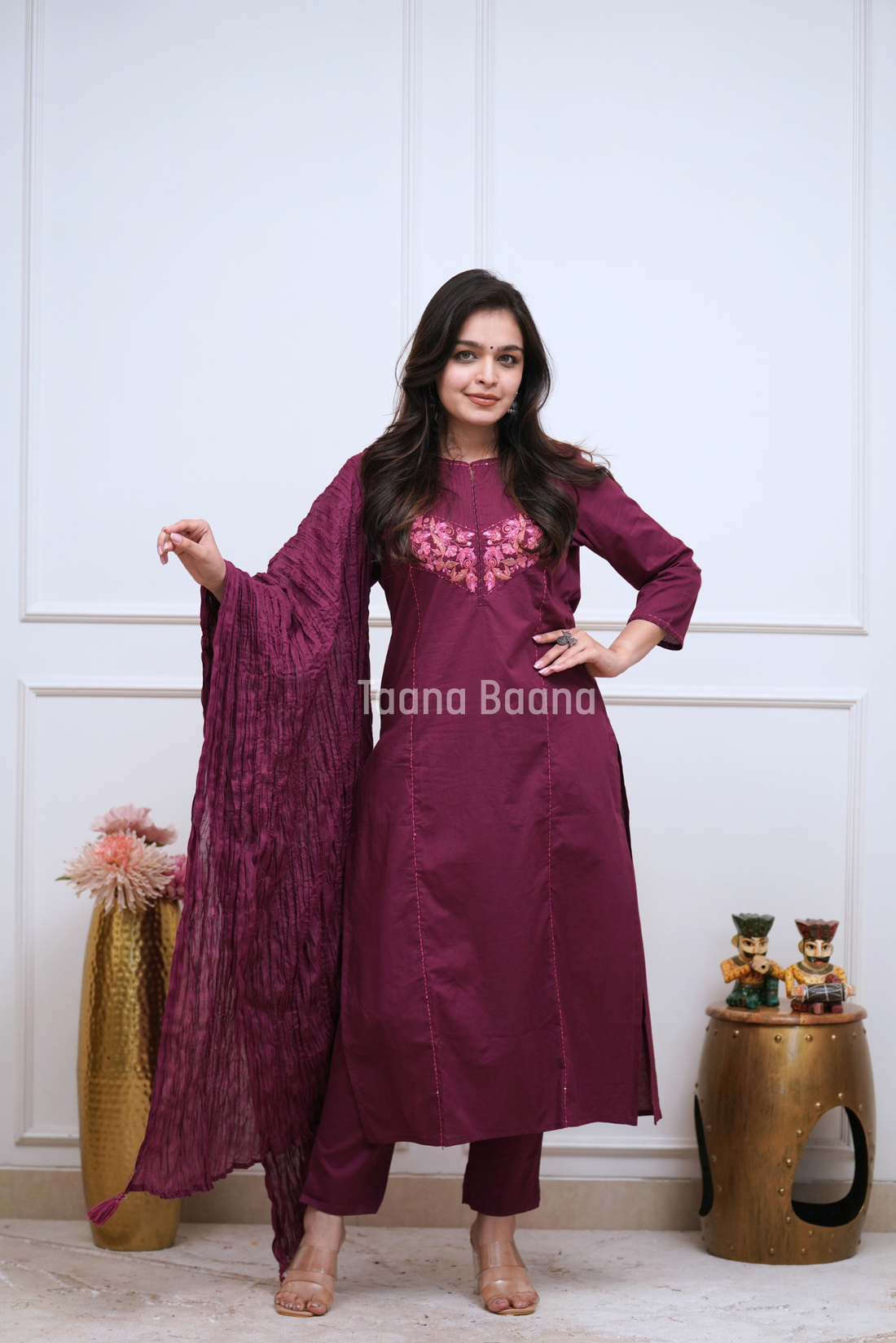 Dupatta Pant Set