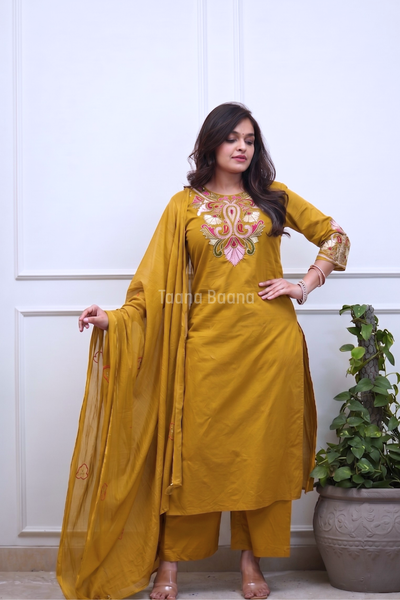 Dupatta Pant Set