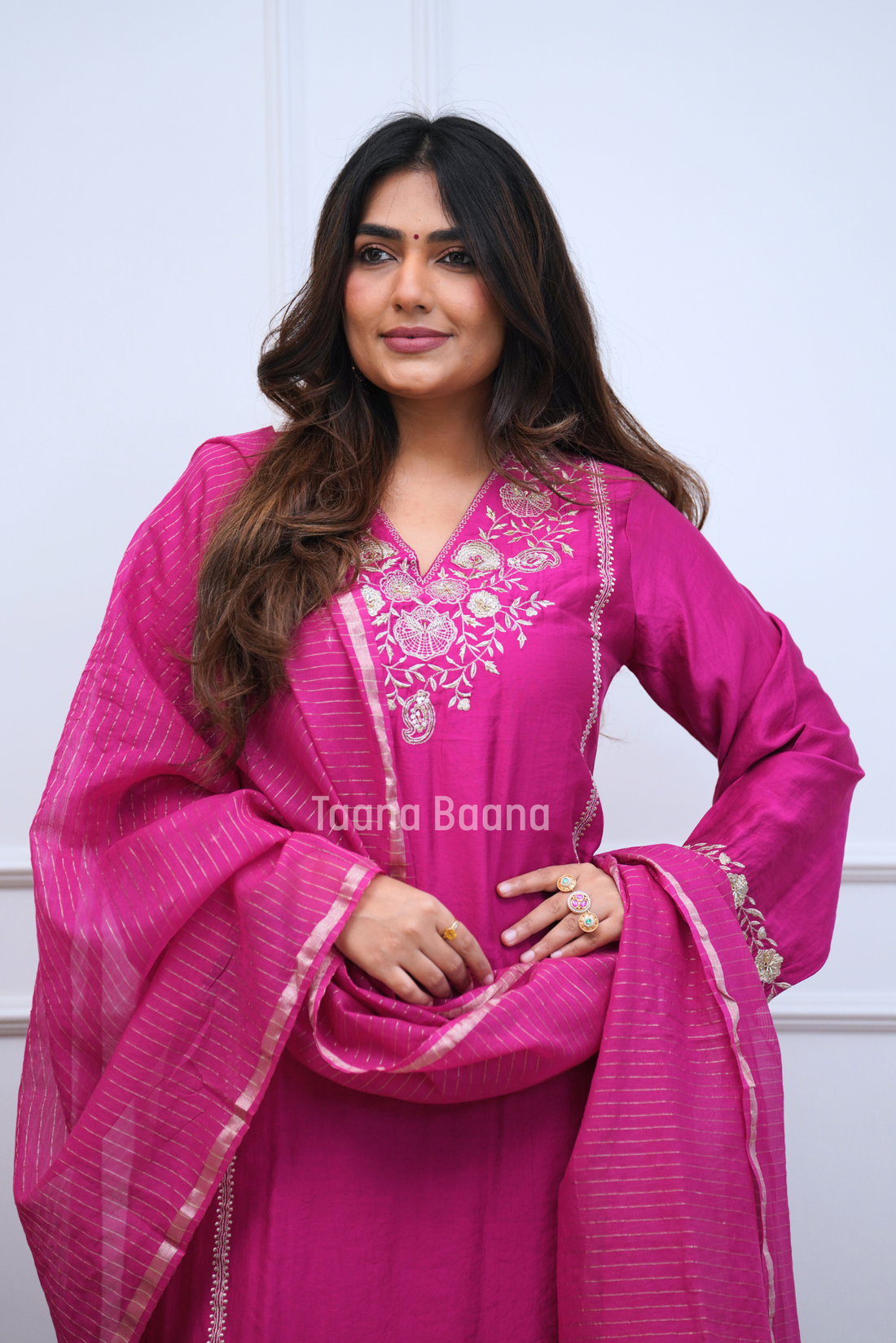 Dupatta Pant Set