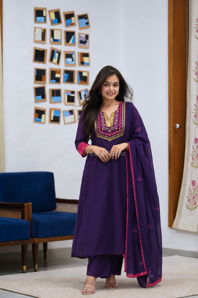 Anarkali Suit Set