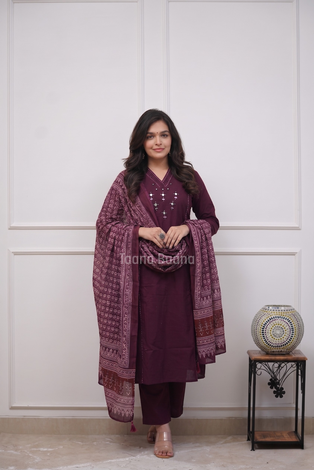 Dupatta Pant Set