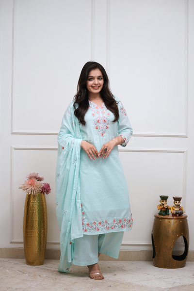 Dupatta Pant Set