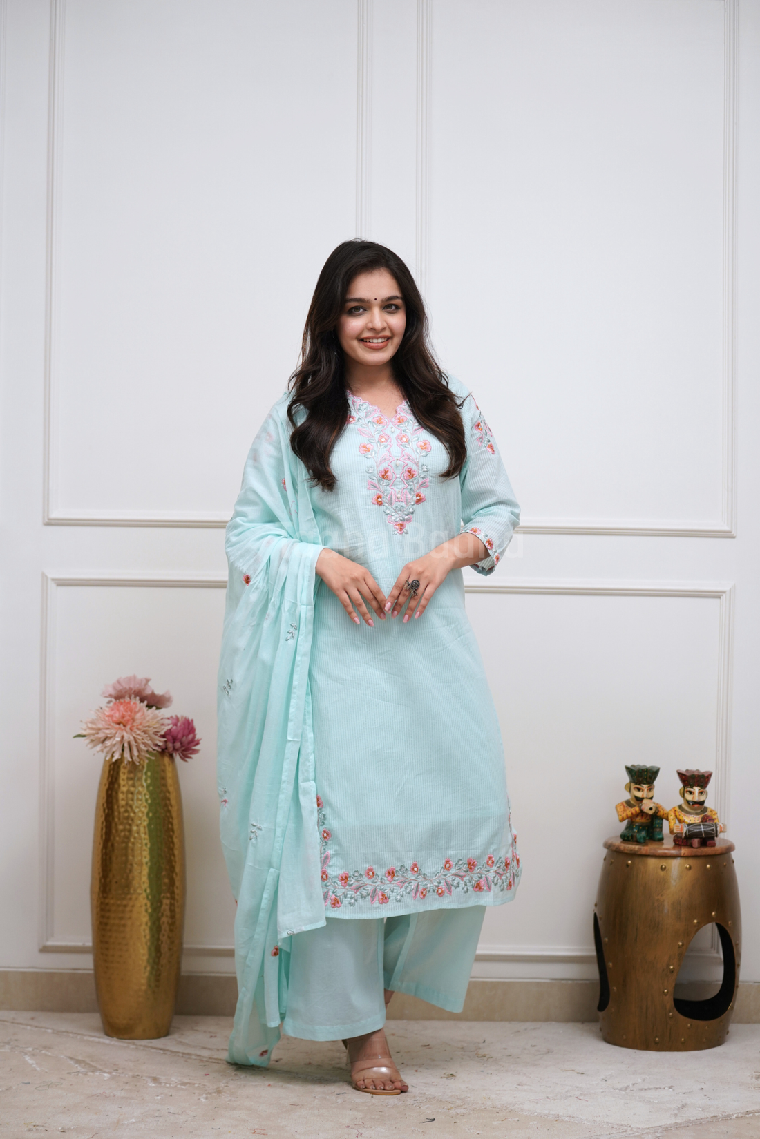 Dupatta Pant Set