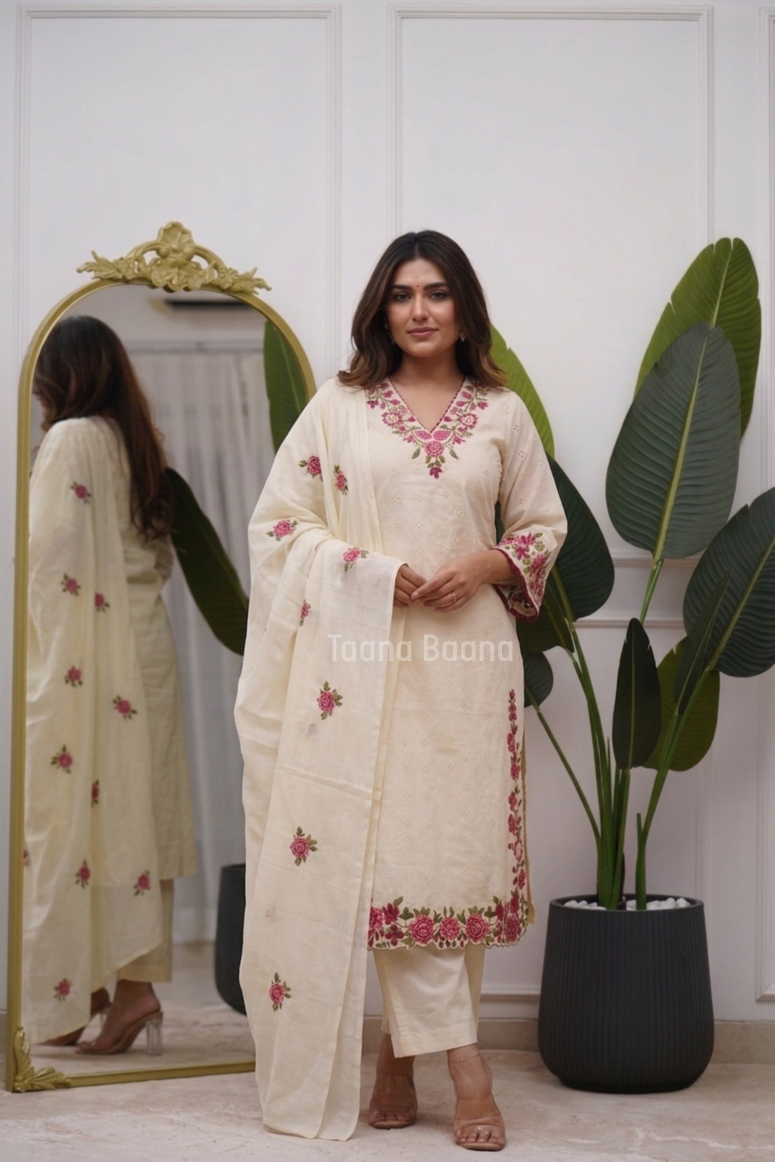 Dupatta Pant Set