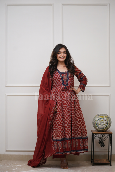 Anarkali Duppata Suit