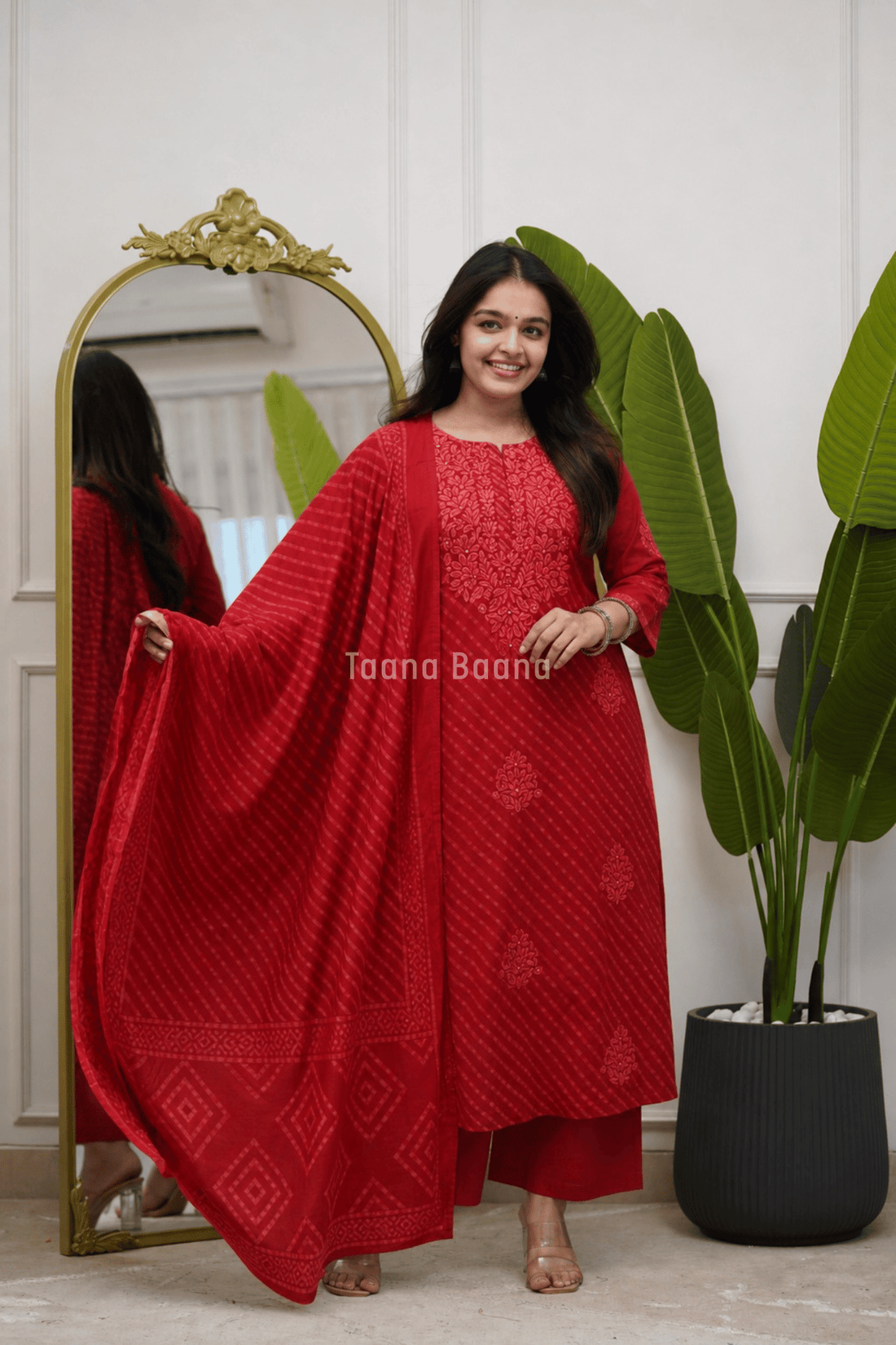 Dupatta Pant Set