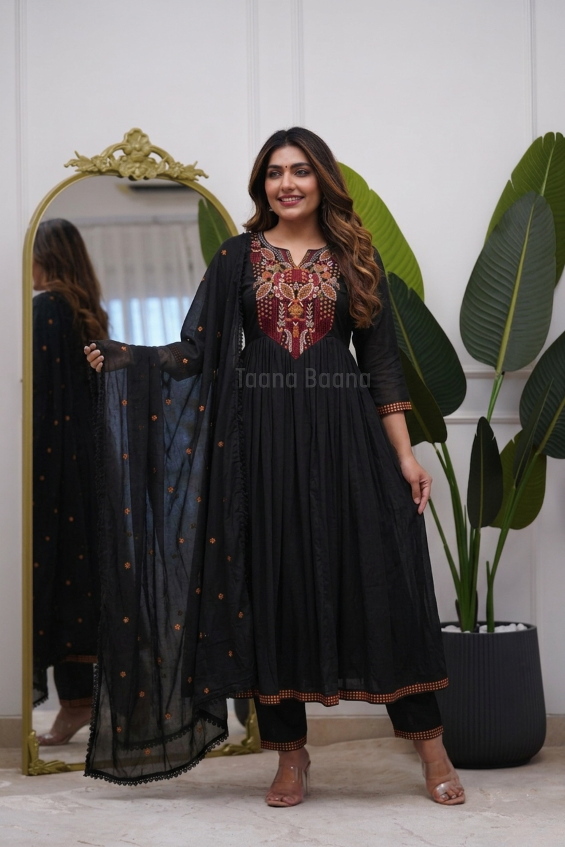 Anarkali Dupatta Set